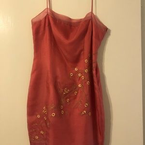 Laundry by Shelli Segal coral dress size 12